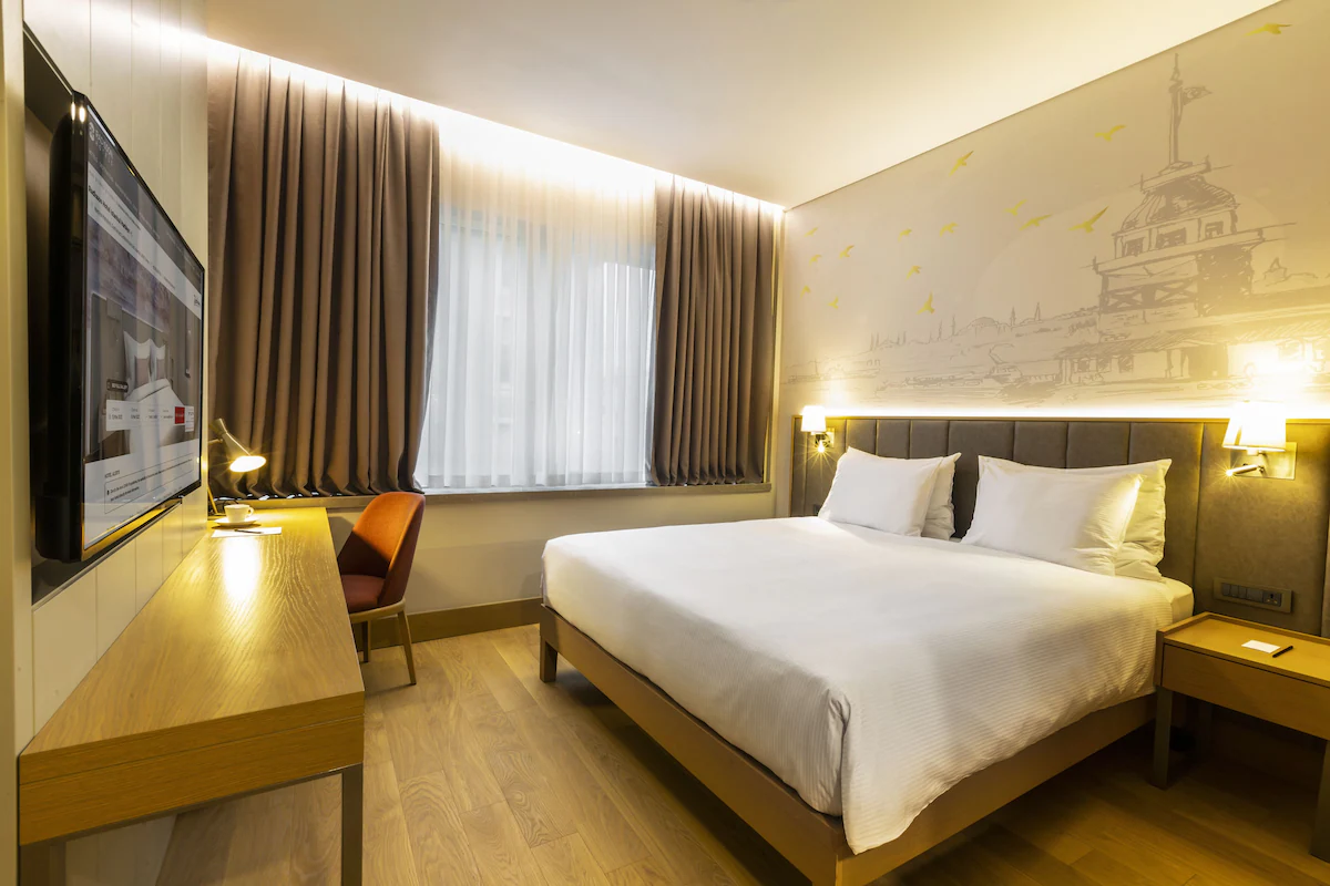 اتاق هتل رادیسون استانبول هاربیه